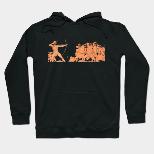 The Odyssey Homer Odysseus Returns to Ithaca Hoodie by buythebook86